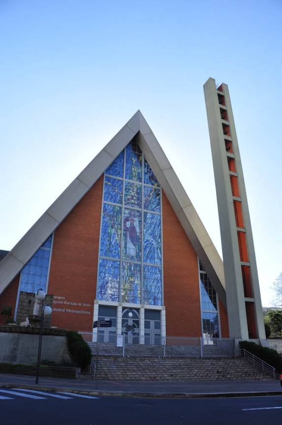 A CAtedral de Londrina, no norte do Paraná